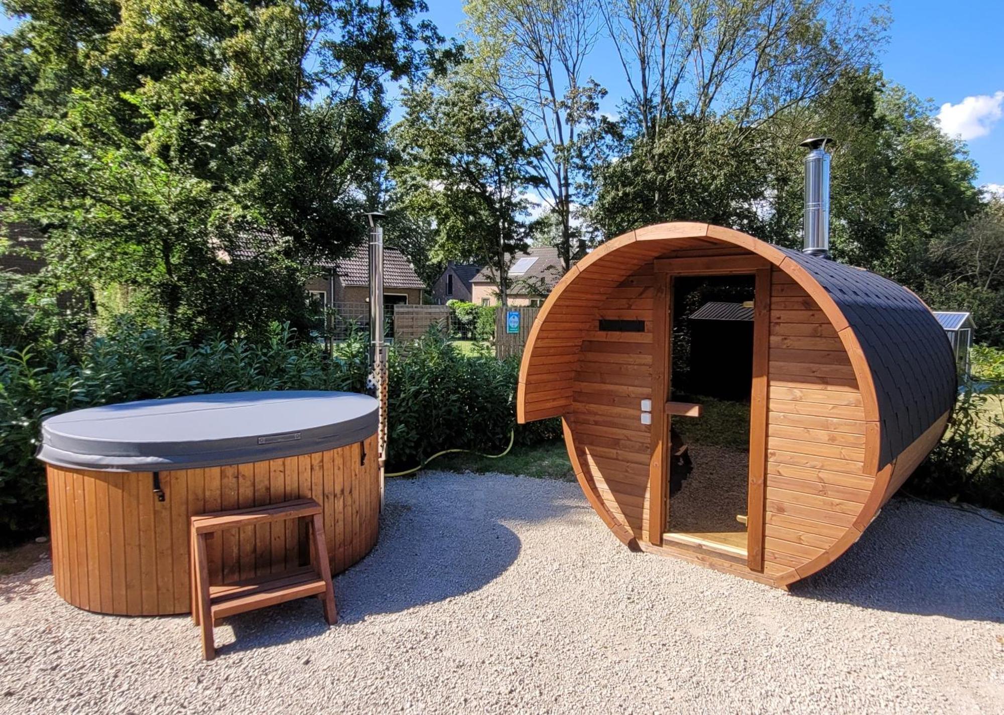 Evergreen Wellness Met Sauna & Hottub Ewijk Exterior photo