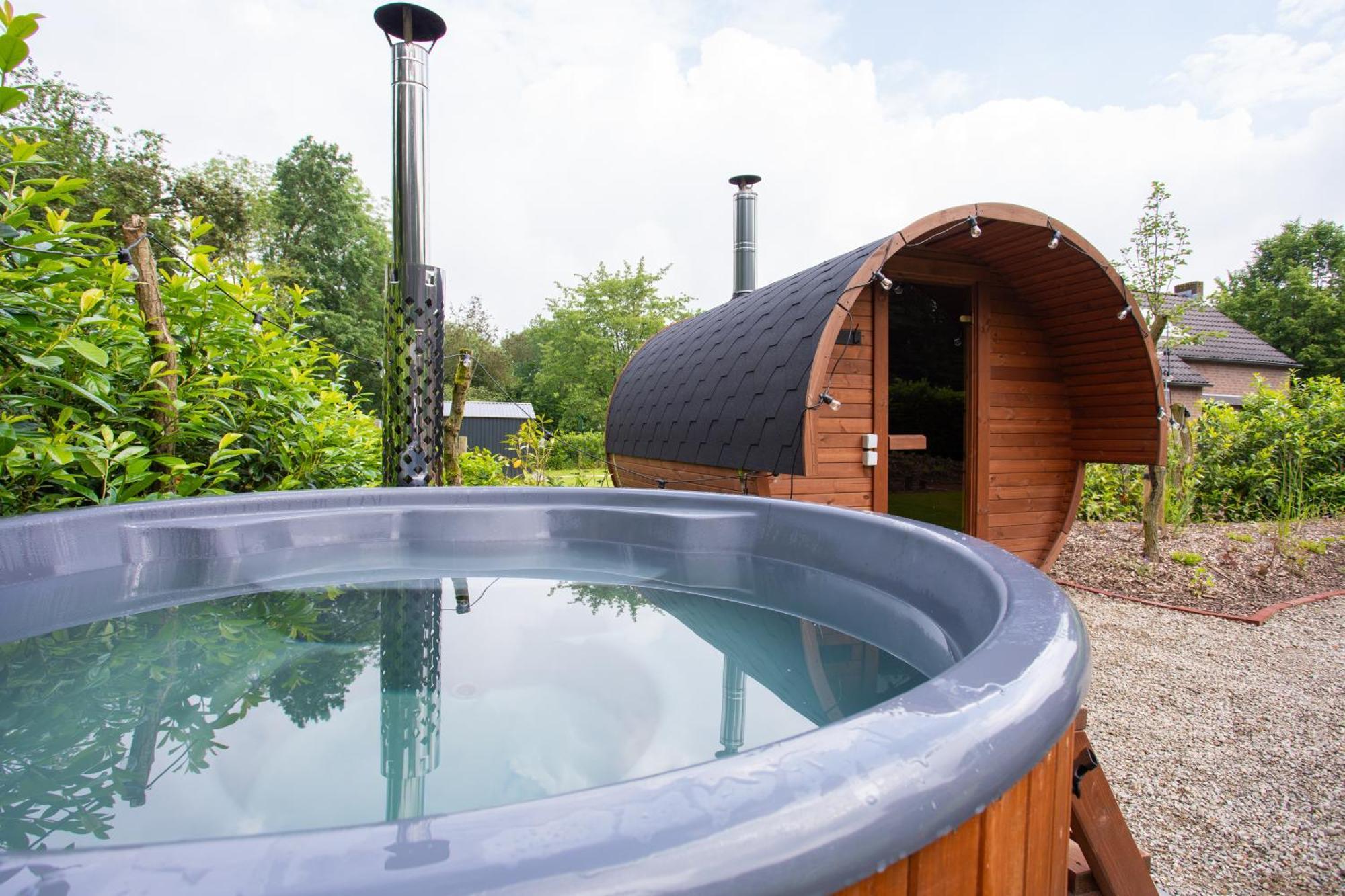 Evergreen Wellness Met Sauna & Hottub Ewijk Exterior photo